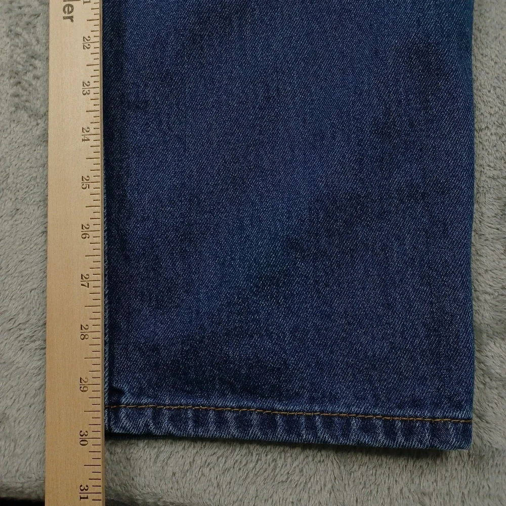 Levis 550 Jeans‎ Mens 36x30 Blue Denim Distressed Relaxed Fit Pockets Casual